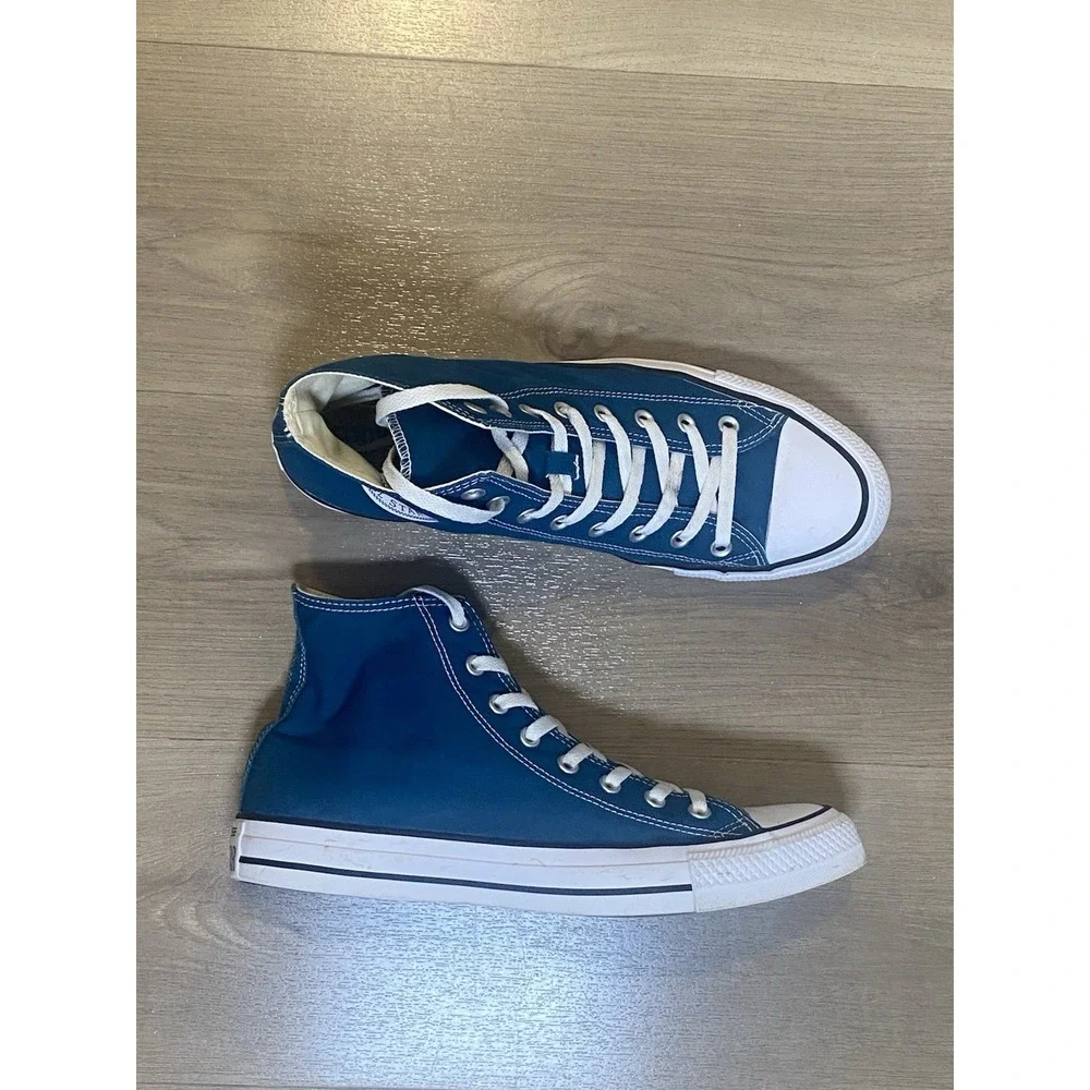 Converse Chuck Taylor All Star Hi-Top Sneaker Snorkel Blue Unisex M 11 W 13